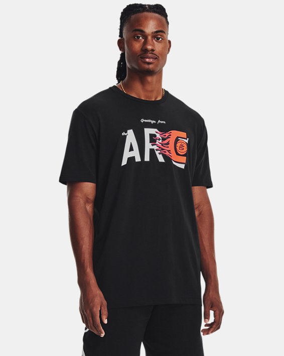 Men's Curry Arc Short Sleeve in Black image number 0